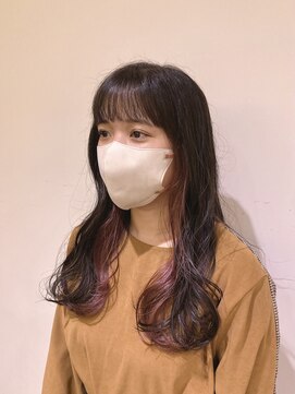 ヒュッゲ ヘアーワークス(hygge hair works) インナーカラー