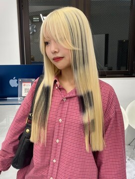 ベレーザシェルト(Beleza scelto) 11080ホワイトブロンド金髪ブロンド黒髪ハイライトメッシュ