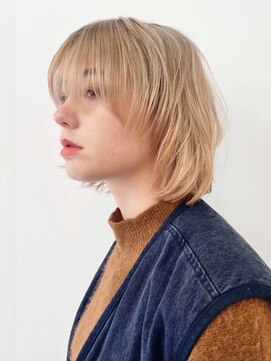 セイドット フクオカ(Say.FUKUOKA) 【Say.福岡】ウルフ×レイヤー×ミルクティーベージュ×くびれ