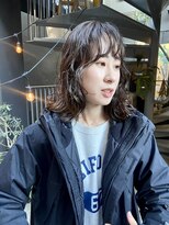 パープル(PURPLE)&nbsp;ボブパーマ☆ウルフパーマ