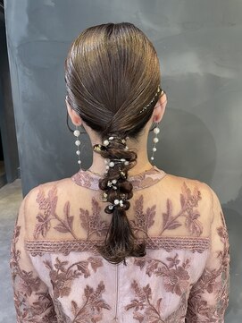 クレオヘアフィーカ(CLEO hair fika) タイト×ふわふわ　mix編みおろし