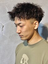 ニアウ 高崎店(Niau)&nbsp;ツイストスパイラルパーマメンズパーマツイストパーマショート