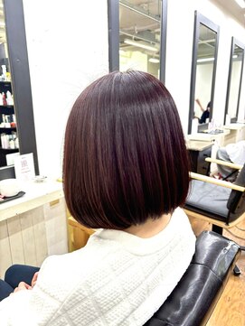 カノン(kanon) 【kanon松戸】香野優子　ダブルカラーワインレッド