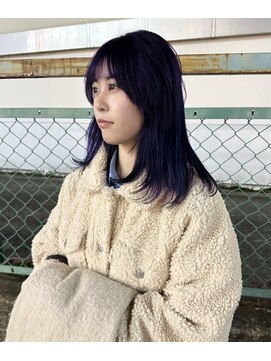 ヘアーモードケーティー 石橋店(Hair Mode KT) ネイビー