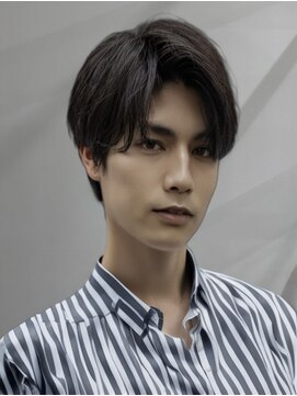 チーカ(chica) アッシュブラックフェザーパーマ