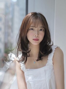 エアー 銀座(air) レイヤーカット／ナチュラル／モテ髪/銀座/ロングレイヤー