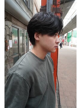 ロム 札幌大通(LOM) メンズフェザーパーマ