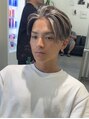 メンズサロン キング 高槻店(Men’s salon K!ng)/ハイライト× フェザーパーマ相性抜群◎