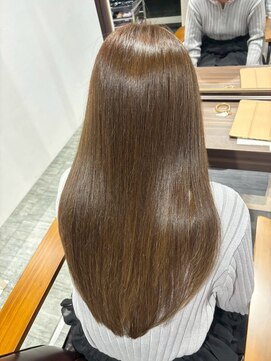 クレヨン ケース(Crayon case) 20代30代40代50代☆大人可愛いチョコレートベージュ×髪質改善