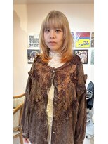 トゥーグッド(too good) beige×裾orange
