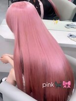 ベレーザ 渋谷(BELEZA) 14974ブリーチ&ダブルカラーベビーピンクホワイトピンク