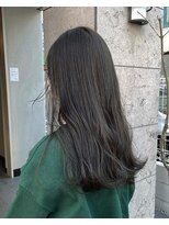 ニール シトロン 名古屋 伏見 丸の内(NEELU citron)&nbsp;【take_neelu】暗くても透けるオリーブグレージュ