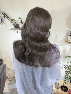 エクリュ(e'cru) #東明館たっぷりグレージュカラー