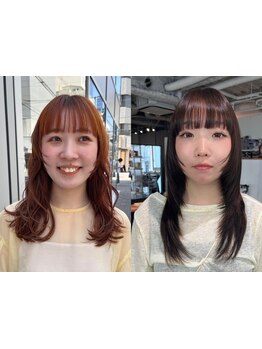 一人一人の骨格や髪質を見極めヘアスタイルをご提案！周りと差の付く理想のスタイルがCAFで叶う☆