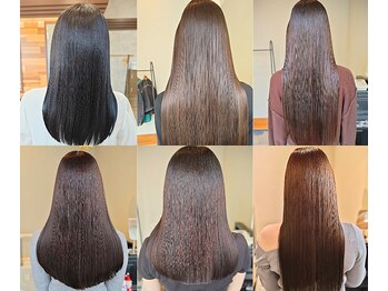 レトア(Letoa)の写真/《カット+髪質改善ストレート+髪質改善ケラチントリートメント¥32000→¥25000》誰もが振り返る艶髪へ―