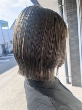 エキップクーラージュグラン 透け感オリーブグレージュ