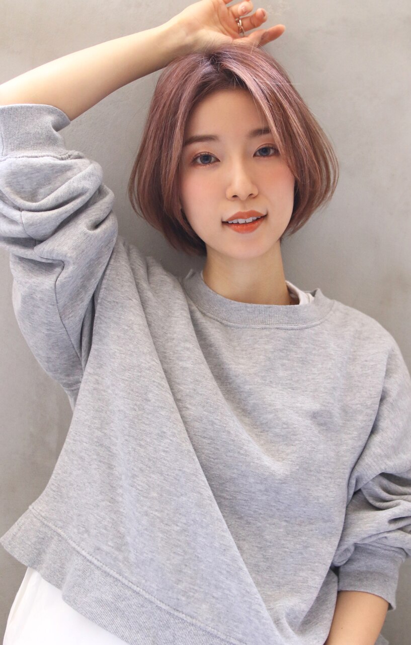 2026年夏】センターパートボブの髪型・ヘアアレンジ｜人気順