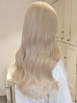 ベレーザ 渋谷(BELEZA) 16615抜きっぱなしブロンドハッシュカットホワイトブロンド