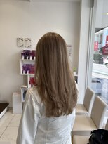 アッシュ 中目黒店(Ash)&nbsp;ミルクティーベージュ×レイヤーカット