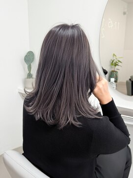 トランク ヘアー デザイン(tranq hair design) 大人グレージュカラー