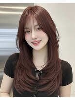 hum 立川【ハム】髪質改善・酸性ストレート・縮毛矯正 ココアベージュ/オリーブグレー/小顔/黒髪[立川/髪質改善]