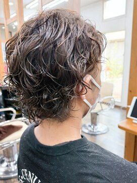 メンズパーマスタイル