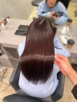 髪質改善/髪質改善カラー[#渋谷駅#縮毛矯正#ストレートパーマ]