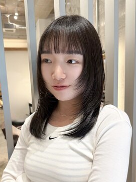 フィルムス 横浜(FILMS) 暗めカラールイヤーカット/マロンページュ/くすみページュ/横浜