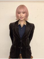 ノットイコール(not equal)&nbsp;柔らかいpink ×  bob layer