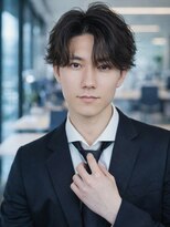 ドーバー 中野(Dover)&nbsp;RIKU フェザーパーマ　ビジネス　ニュアンスパーマ