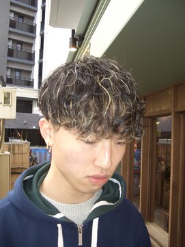 ラッドクルー バーバー ショップ(RADCREW BARBER SHOP) メンズパーマ/シャドウパーマ/メッシュ