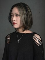 マーシー(MAAAAAC)&nbsp;【HIEDA】ハイアンドローボブ　/ボブ/ハイライト