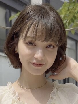 ミンクスリッカ 表参道(MINX RICCa) 【MINX RICCa-ミンクスリッカー】外ハネボブ/切りっぱな しボブ