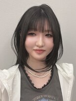 ロンドイディールバンダイ 新潟万代(Lond ideal) ミディアムレイヤーハッシュカット