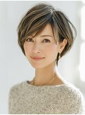 40代からのハンサムショート