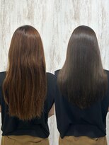 ワイト(&y～waito～)&nbsp;【赤みを抑えた髪質改善透明感ロング】