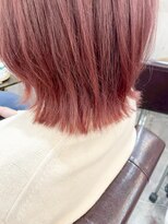 アムレヘアーエタ(amule hair eta)&nbsp;【amule hair eta】ダブルカラーピンクベージュ
