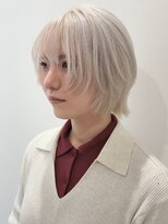 アイズニューヨークプレミアムトヤマ(I's New York PREMIUM TOYAMA)&nbsp;ケアブリーチ/ハイトーン/ホワイト/ショートレイヤー