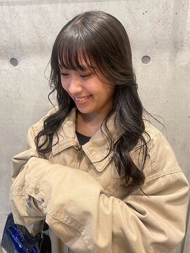 エトレ(etore) 透明感シアーグレージュ/ロング/レイヤーカット