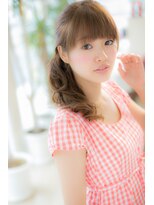 エヌアンドエーコンティ(N&A CONTi)&nbsp;鎖骨ミディアム×大人ガーリー×カールアレンジ