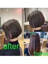 サロン マーニ(salon m ni)&nbsp;くせ毛/ボブ/ハイライト