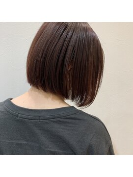 ザ ランド(THE LAND) #ピンクブラウン#前下がりボブ