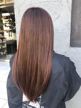 ベレッタ 枚方店(veretta.) ピンクベージュカラー/30代/40代/50代（田村良平）./ストレート