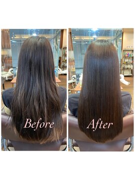 ニッシュ 吉祥寺(NiCHE) 弱酸性縮毛矯正エアーストレート×PIM濃密ヘアエステ