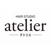 ヘアースタジオ アトリエ(atelier)のお店ロゴ