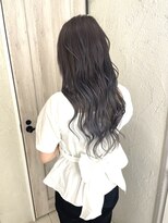 ヘアスピリッツアンクス(Hair Spirit anx)&nbsp;くすみブルー　ブルーグレージュ