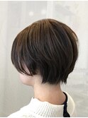 20代30代♪小顔丸みハンサムショート