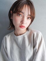 カンナ(Canna)&nbsp;ウルフボブ/2wayバング/カーキグレージュ/髪質改善/TOKIO/20代