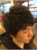 メンズ パーマ