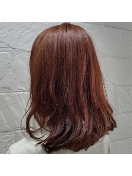 イーチ ヘアーアンドトータルビューティ(each hair&total beauty) オレンジベージュ★担当　相川美緒